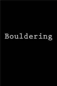 Bouldering