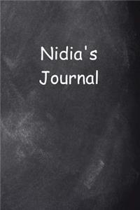 Nidia Personalized Name Journal Custom Name Gift Idea Nidia