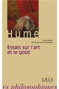 Essais Sur l'Art Et Le Gout