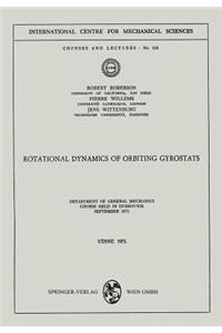 Rotational Dynamics of Orbiting Gyrostats