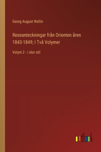 Reseanteckningar från Orienten åren 1843-1849; I Två Volymer
