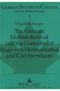 German Molière Revival and the Comedies of Hugo von Hofmannsthal and Carl Sternheim