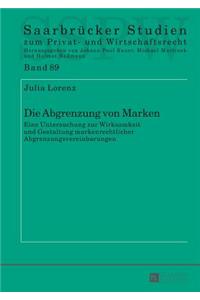 Die Abgrenzung von Marken