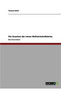 Ursachen der neuen Weltwirtschaftskrise