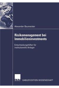 Risikomanagement Bei Immobilieninvestments