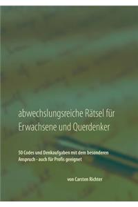 Abwechslungsreiche Rätsel für Erwachsene und Querdenker