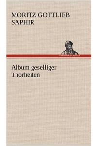 Album Geselliger Thorheiten