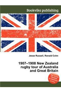 1907-1908 New Zealand Rugby Tour of Australia and Great Britain