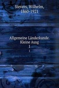 ALLGEMEINE L  NDERKUNDE. KLEINE AUSG