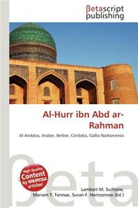 Al-Hurr Ibn Abd AR-Rahman