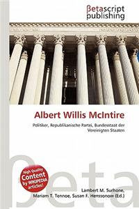 Albert Willis McIntire