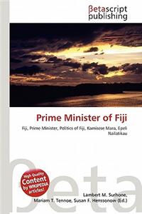 Prime Minister of Fiji