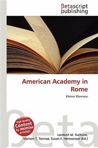 American Academy in Rome