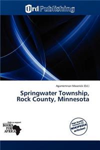 Springwater Township, Rock County, Minnesota