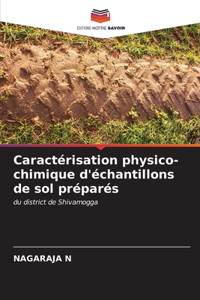 Caractérisation physico-chimique d'échantillons de sol préparés