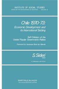 Chile 1970–73: Economic Development and Its International Setting