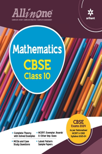 All In One Class 10th Mathematics for CBSE Exam 2024