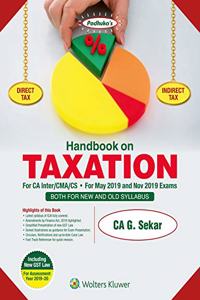 Handbook on Taxation: For CA Inter/IPCC Old and New Syllabus