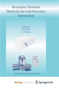 Boundary Element Methods for Soil-Structure Interaction