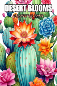 Desert Blooms Coloring Book
