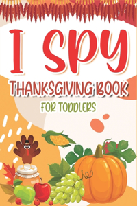 I Spy Thanksgiving Book for Toddlers