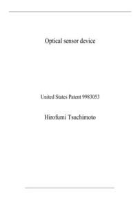 Optical sensor device