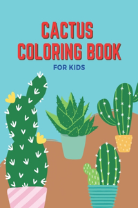 Cactus Coloring Book For kids
