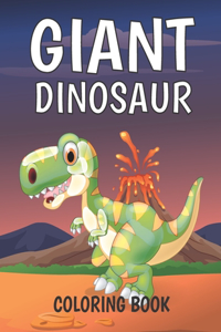 Giant Dinosaur Coloring Book