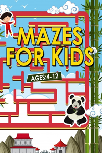 Mazes For Kids Ages 4-12
