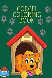 Corgei coloring book