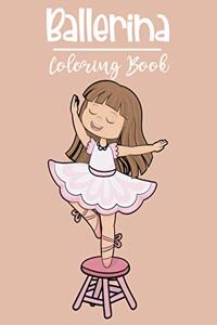 Ballerina Coloring Book