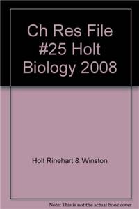 Ch Res File #25 Holt Biology 2008