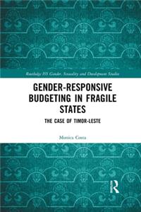 Gender Responsive Budgeting in Fragile States