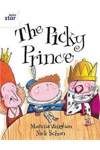 Rigby Star Guided 2 White Level: The Picky Prince Pupil Book (single)