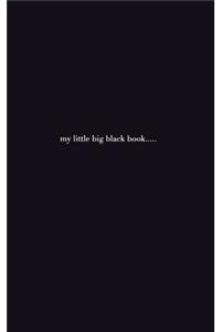 My little big black book