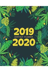 2019-2020 Monthly Planner