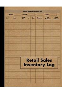 Retail Sales Inventory Log