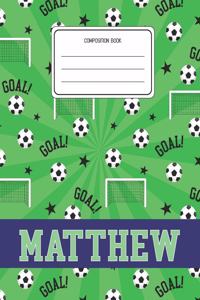 Composition Book Matthew