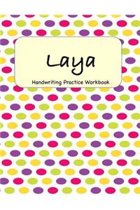 Laya - Handwriting Practice Workbook