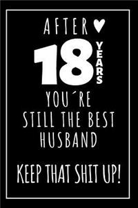 18th Anniversary Notebook