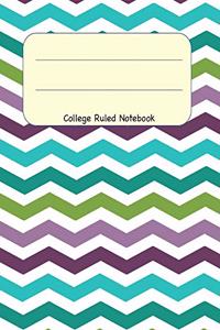 College Ruled Notebook