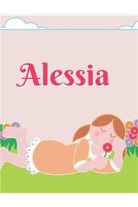 Alessia Personalized Sketchbook Journal Notebook