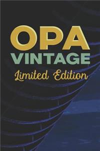 Opa Vintage Limited Edition