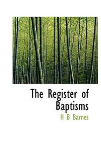 The Register of Baptisms