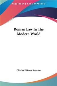 Roman Law in the Modern World
