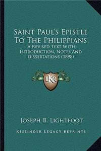 Saint Paul's Epistle To The Philippians