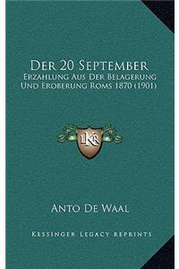 Der 20 September