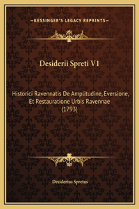 Desiderii Spreti V1