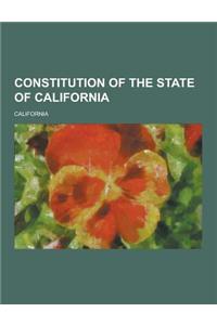 Constitution of the State of California