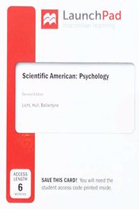 Launchpad for Scientific American: Psychology (Six Months Access)